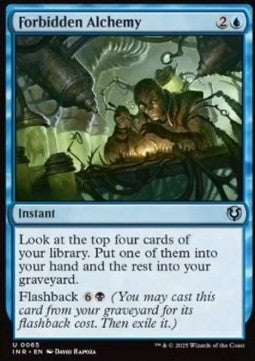 Forbidden Alchemy⁣ - Innistrad Remastered⁣ (Uncommon)⁣ [65]