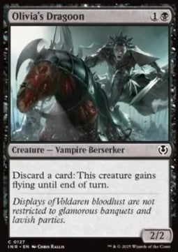 Olivia's Dragoon⁣ - Innistrad Remastered⁣ (Common)⁣ [127]