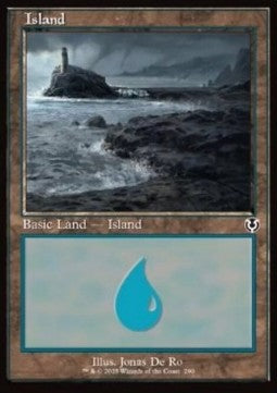 Island (V.1)⁣ - Innistrad Remastered⁣ (Land)⁣ [290]