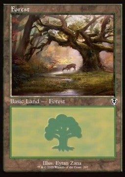 Forest (V.2)⁣ - Innistrad Remastered⁣ (Land)⁣ [297]