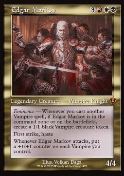 Edgar Markov (V.2)⁣ - Innistrad Remastered: Extras⁣ (Mythic)⁣ [428]