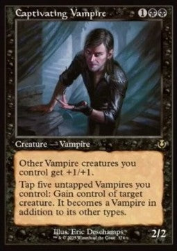 Captivating Vampire (V.1)⁣ - Innistrad Remastered: Extras⁣ (Rare)⁣ [374]
