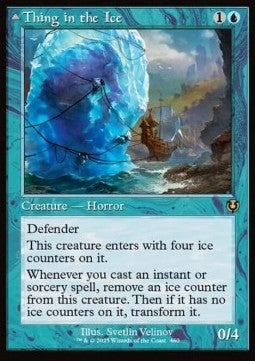 Thing in the Ice / Awoken Horror⁣ - Innistrad Remastered: Extras⁣ (Rare)⁣ [460]