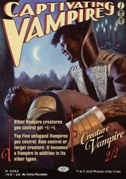 Captivating Vampire (V.2)⁣ - Innistrad Remastered: Extras⁣ (Rare)⁣ [484]
