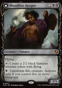 Bloodline Keeper / Lord of Lineage (V.1)⁣ - Innistrad Remastered: Extras⁣ (Mythic)⁣ [327]