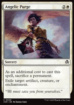 Angelic Purge⁣ - Innistrad Remastered⁣ (Common)⁣ [9]