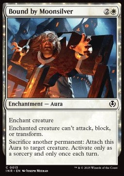 Bound by Moonsilver⁣ - Innistrad Remastered⁣ (Common)⁣ [13]