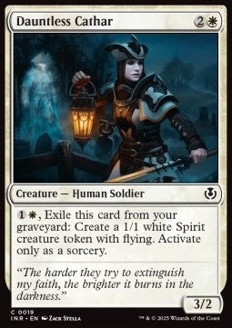 Dauntless Cathar⁣ - Innistrad Remastered⁣ (Common)⁣ [19]