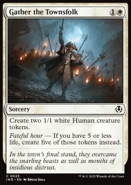 Gather the Townsfolk⁣ - Innistrad Remastered⁣ (Common)⁣ [23]