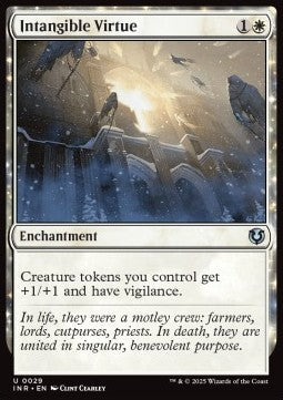 Intangible Virtue⁣ - Innistrad Remastered⁣ (Uncommon)⁣ [29]