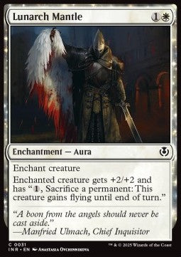 Lunarch Mantle⁣ - Innistrad Remastered⁣ (Common)⁣ [31]