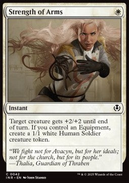 Strength of Arms⁣ - Innistrad Remastered⁣ (Common)⁣ [42]