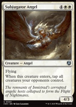 Subjugator Angel⁣ - Innistrad Remastered⁣ (Uncommon)⁣ [43]