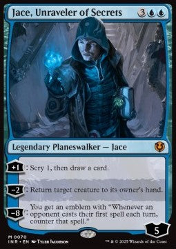 Jace, Unraveler of Secrets⁣ - Innistrad Remastered⁣ (Mythic)⁣ [70]