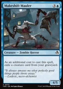 Makeshift Mauler⁣ - Innistrad Remastered⁣ (Common)⁣ [73]