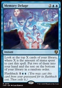 Memory Deluge⁣ - Innistrad Remastered⁣ (Rare)⁣ [75]