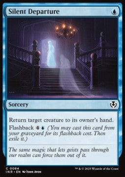 Silent Departure⁣ - Innistrad Remastered⁣ (Common)⁣ [84]