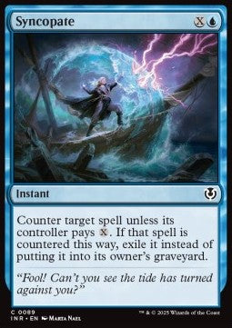 Syncopate⁣ - Innistrad Remastered⁣ (Common)⁣ [89]
