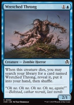 Wretched Throng⁣ - Innistrad Remastered⁣ (Common)⁣ [94]