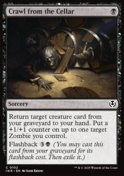Crawl from the Cellar⁣ - Innistrad Remastered⁣ (Common)⁣ [102]