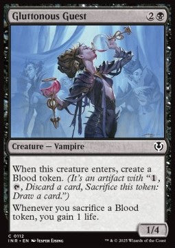 Gluttonous Guest⁣ - Innistrad Remastered⁣ (Common)⁣ [112]