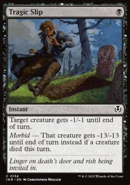 Tragic Slip⁣ - Innistrad Remastered⁣ (Common)⁣ [134]