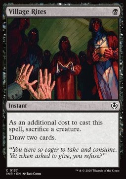 Village Rites⁣ - Innistrad Remastered⁣ (Common)⁣ [137]