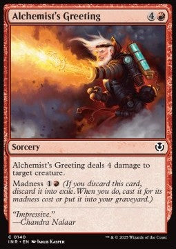 Alchemist's Greeting⁣ - Innistrad Remastered⁣ (Common)⁣ [140]