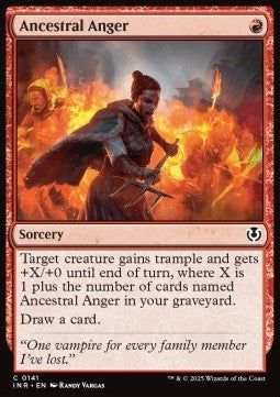 Ancestral Anger⁣ - Innistrad Remastered⁣ (Common)⁣ [141]