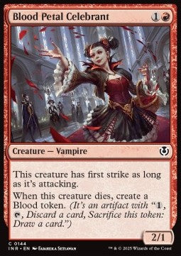 Blood Petal Celebrant⁣ - Innistrad Remastered⁣ (Common)⁣ [144]