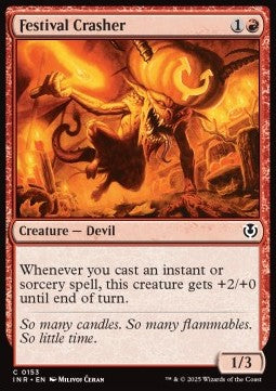 Festival Crasher⁣ - Innistrad Remastered⁣ (Common)⁣ [153]