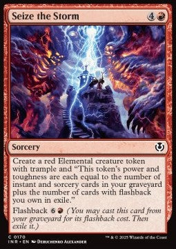 Seize the Storm⁣ - Innistrad Remastered⁣ (Common)⁣ [170]