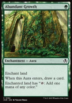 Abundant Growth⁣ - Innistrad Remastered⁣ (Common)⁣ [184]