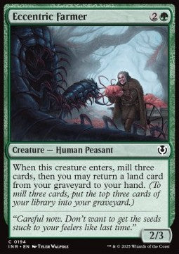 Eccentric Farmer⁣ - Innistrad Remastered⁣ (Common)⁣ [194]