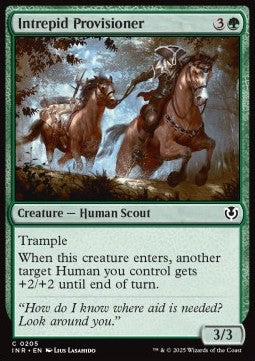 Intrepid Provisioner⁣ - Innistrad Remastered⁣ (Common)⁣ [205]