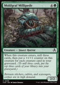 Moldgraf Millipede⁣ - Innistrad Remastered⁣ (Common)⁣ [208]