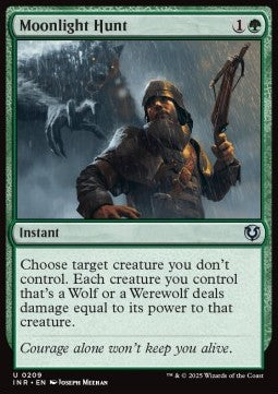 Moonlight Hunt⁣ - Innistrad Remastered⁣ (Uncommon)⁣ [209]