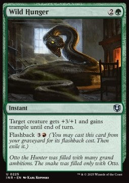 Wild Hunger⁣ - Innistrad Remastered⁣ (Uncommon)⁣ [225]