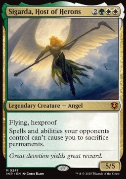 Sigarda, Host of Herons⁣ - Innistrad Remastered⁣ (Mythic)⁣ [247]