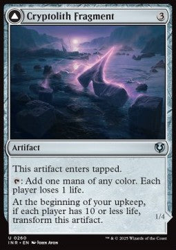 Cryptolith Fragment / Aurora of Emrakul⁣ - Innistrad Remastered⁣ (Uncommon)⁣ [260]