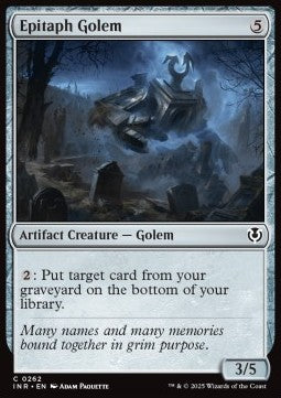 Epitaph Golem⁣ - Innistrad Remastered⁣ (Common)⁣ [262]