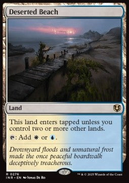 Deserted Beach⁣ - Innistrad Remastered⁣ (Rare)⁣ [276]