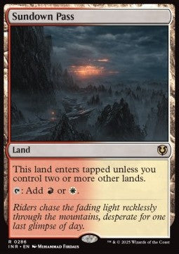Sundown Pass⁣ - Innistrad Remastered⁣ (Rare)⁣ [286]