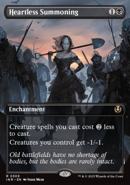 Heartless Summoning⁣ - Innistrad Remastered: Extras⁣ (Rare)⁣ [309]