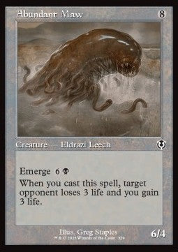 Abundant Maw⁣ - Innistrad Remastered: Extras⁣ (Common)⁣ [329]
