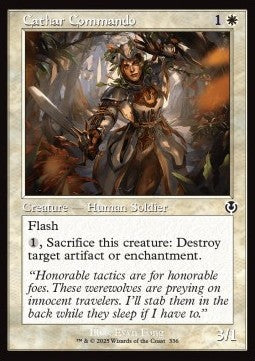 Cathar Commando⁣ - Innistrad Remastered: Extras⁣ (Common)⁣ [336]