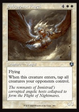 Subjugator Angel⁣ - Innistrad Remastered: Extras⁣ (Uncommon)⁣ [350]