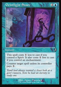 Geistlight Snare⁣ - Innistrad Remastered: Extras⁣ (Uncommon)⁣ [356]