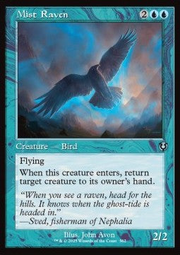 Mist Raven⁣ - Innistrad Remastered: Extras⁣ (Uncommon)⁣ [362]