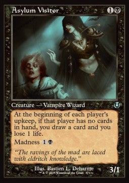 Asylum Visitor⁣ - Innistrad Remastered: Extras⁣ (Uncommon)⁣ [371]